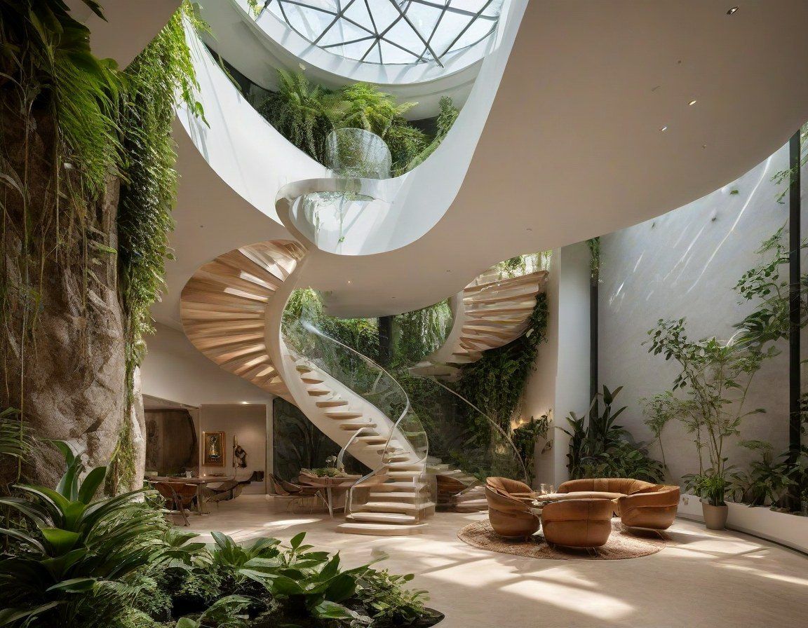 未来有机中庭 / Futuristic Organic · Atrium